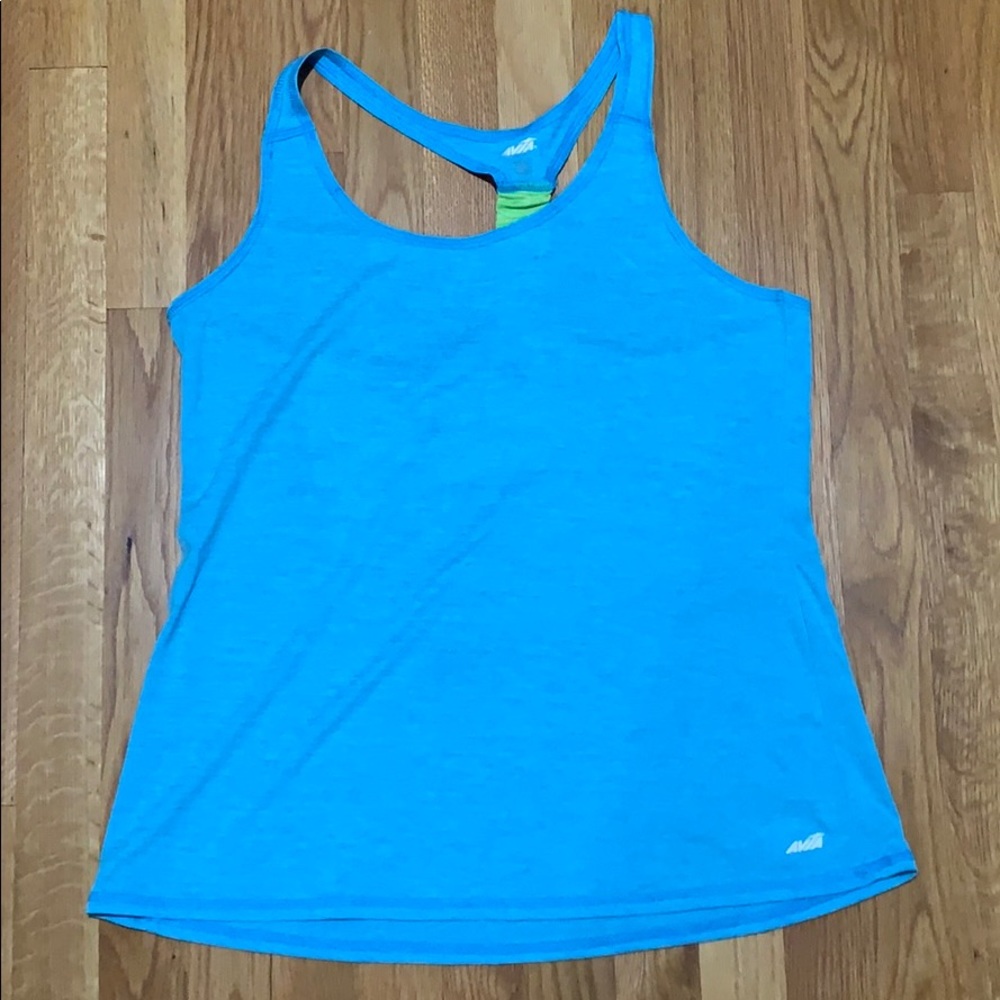 Blue tank top